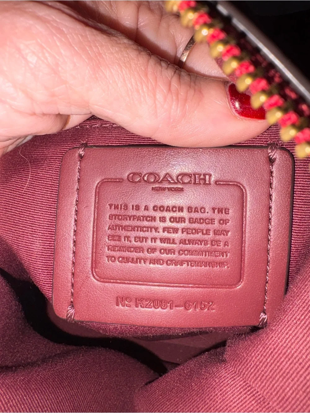 Coach Red Pebbled Leather Shoulder Hobo with Gold Hardware